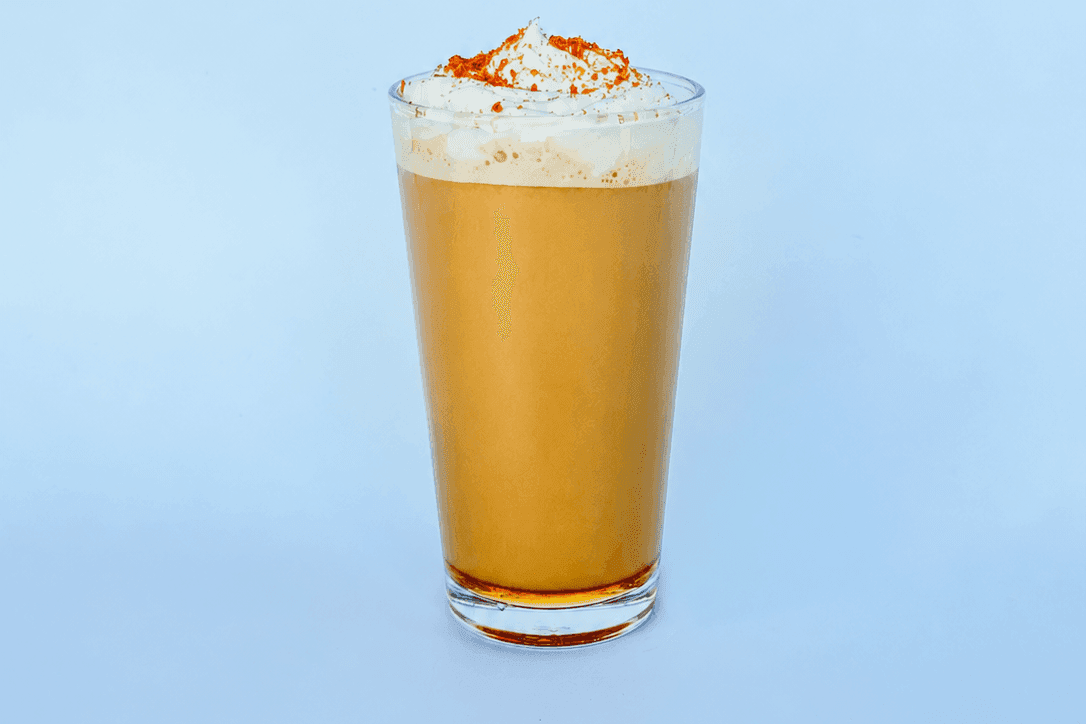 Vanilla Cookie Butter Crunch Hot Latte