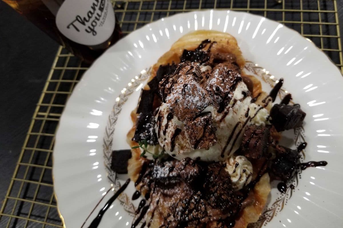 Dirty Choco Croffles
