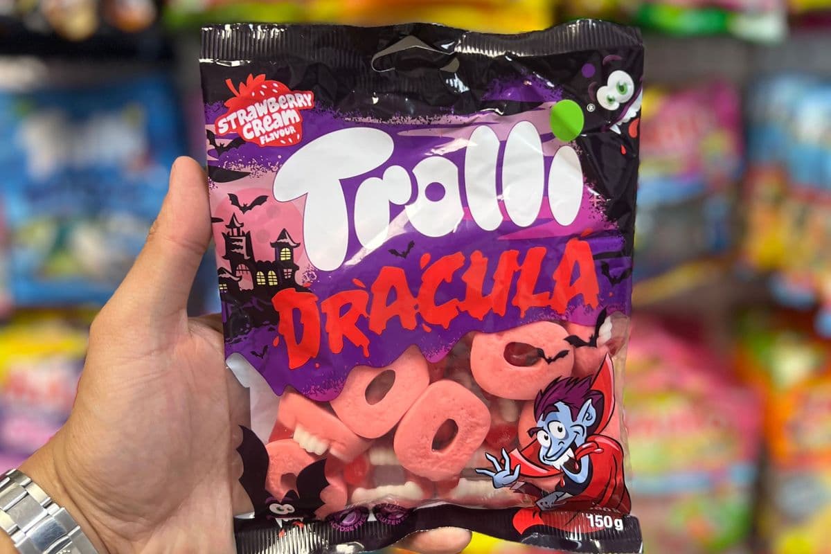 (Germany) Trolli Dracula Strawberry Cream - 150g