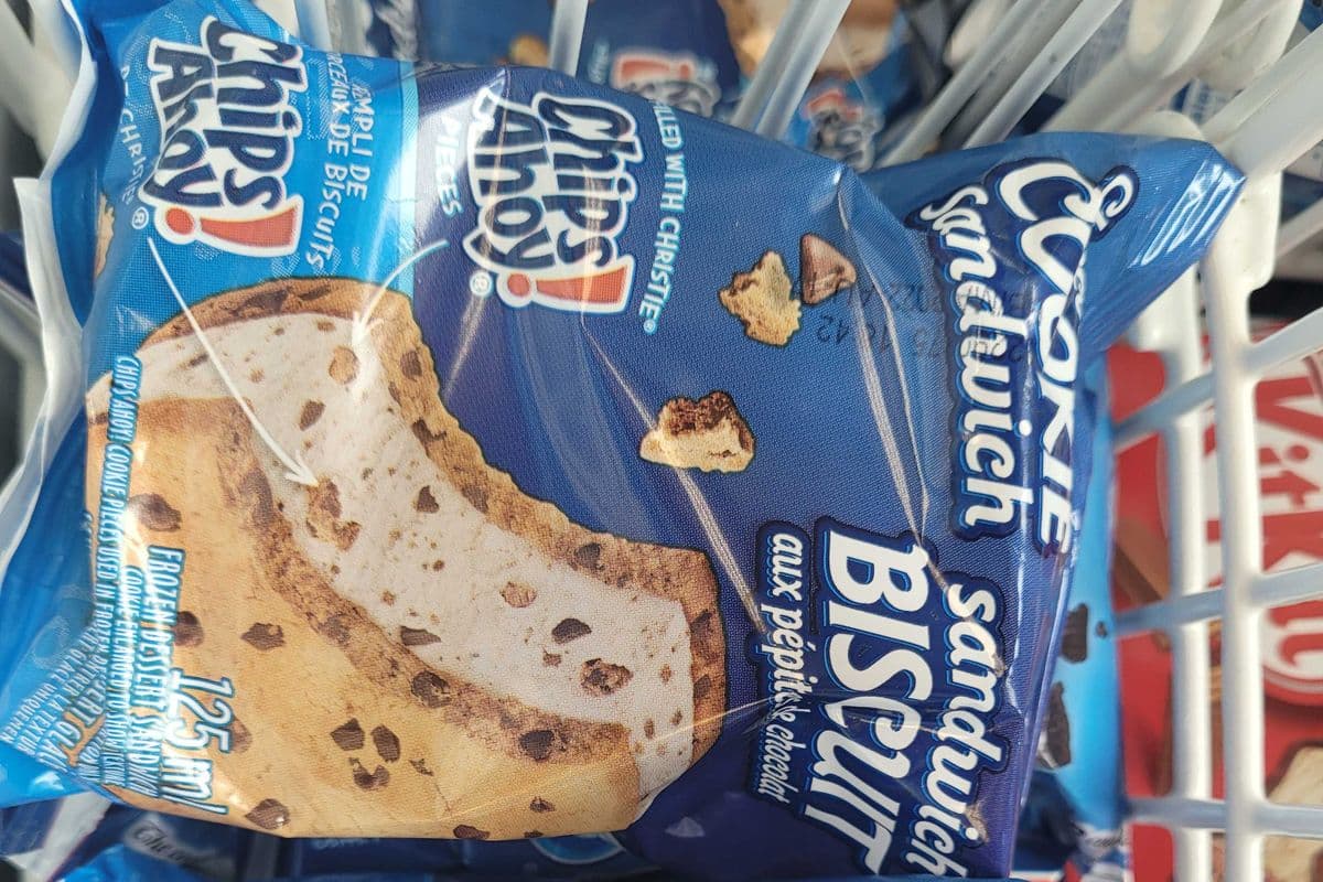Christie chips ahoy sandwich 125 ml