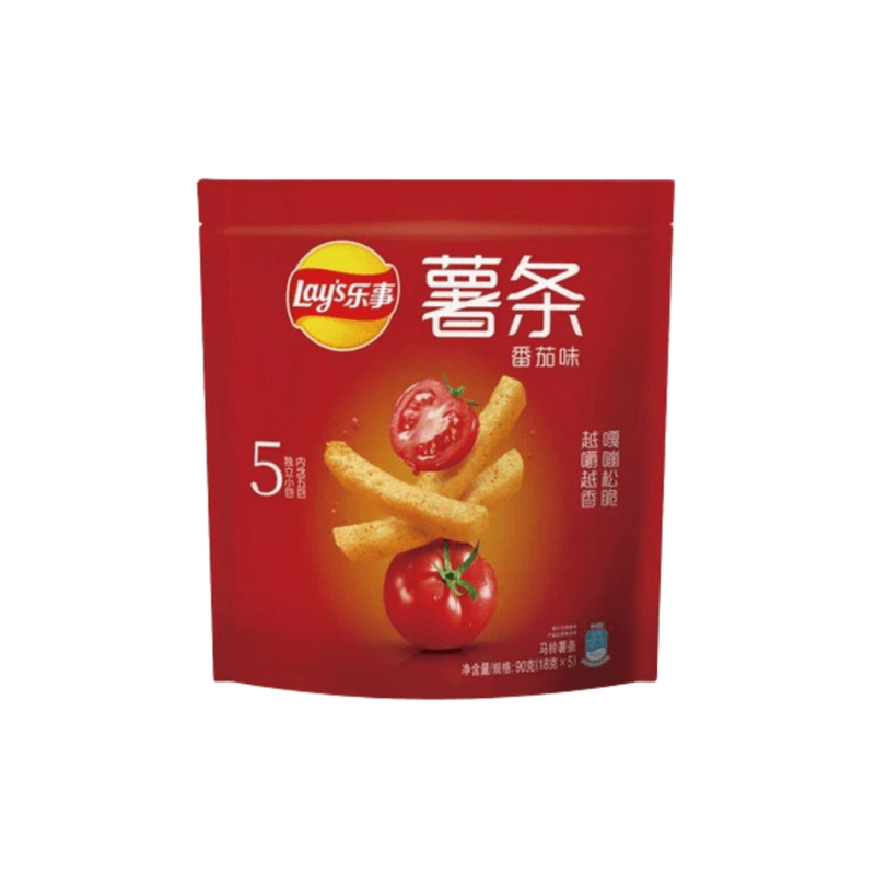 Lay's Potato French Fries Tomato Flavor - China (90g)