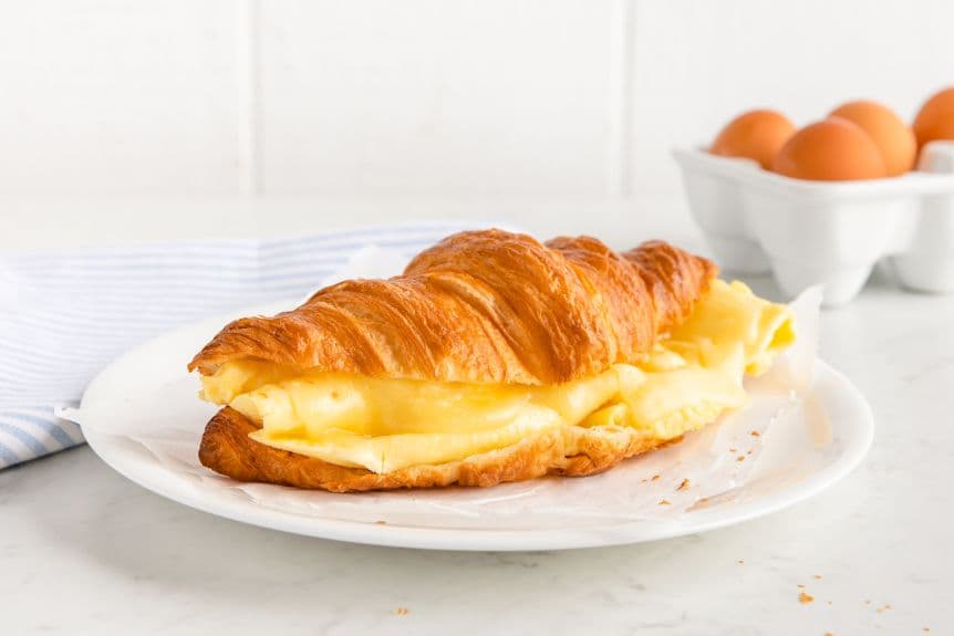 Egg and Cheese Croissant