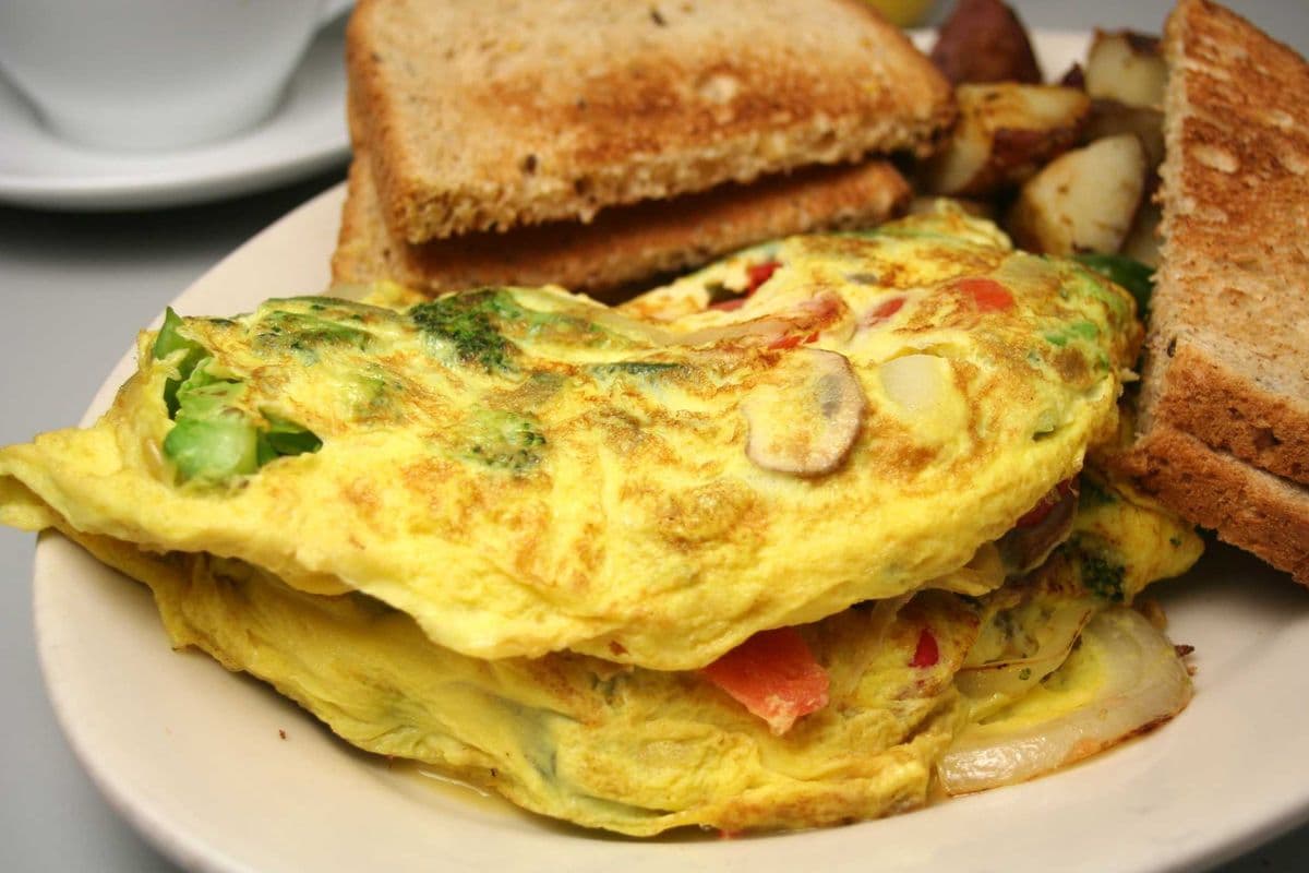 Vegetarian Omelette