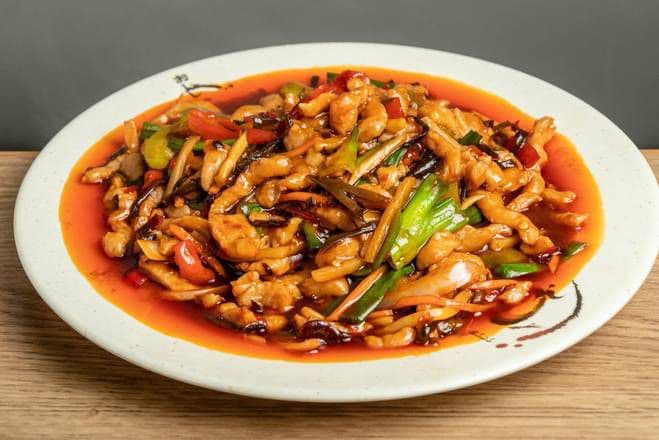 Sweet Sour Fish Flavor Pork (菜)鱼香肉丝