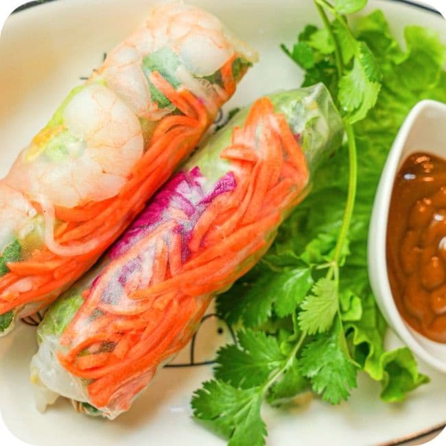G4. Rouleaux de printemps aux crevettes (2)