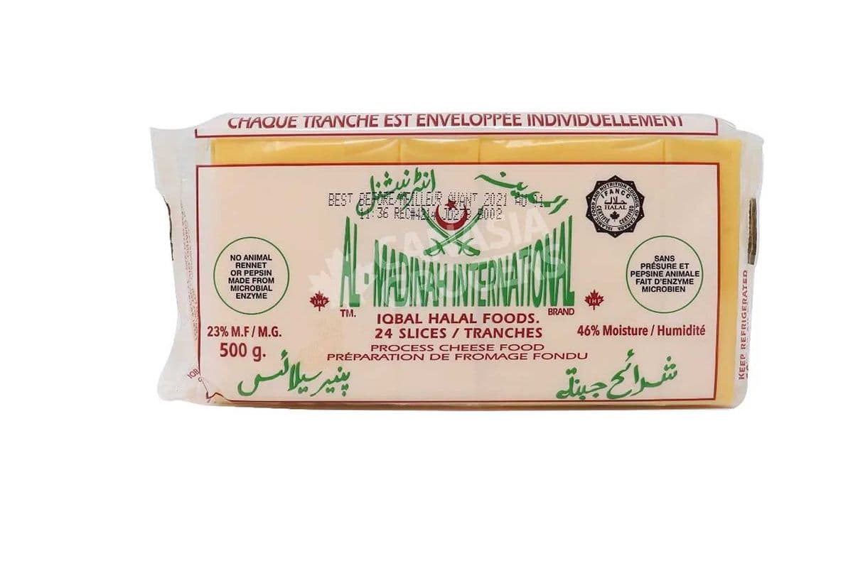 Al-Madinah Cheddar Cheese (24 slices)