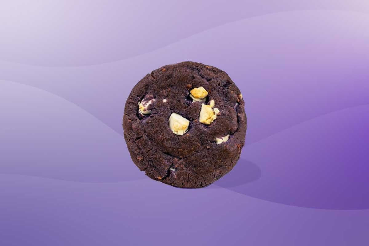 Ube White Chocolate Cookie