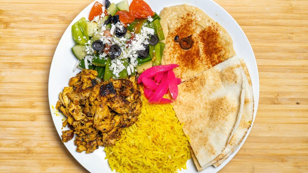 Chicken Donair Plate