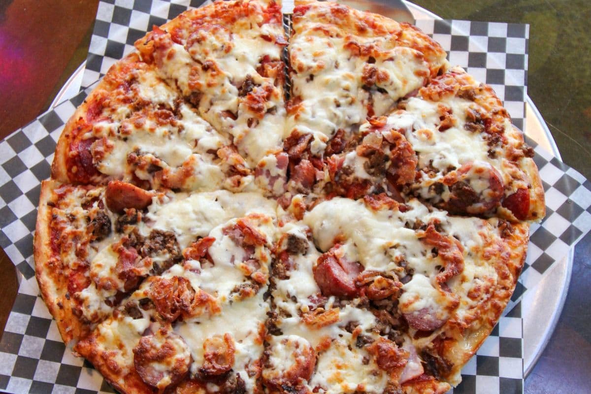 10" Medium All Meat Pizza