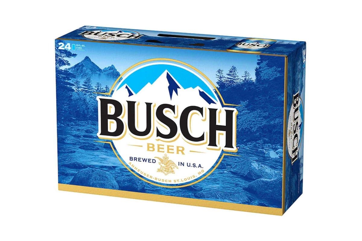 Busch Lager Beer (24 x 355 ml) (1 x 355 ml)