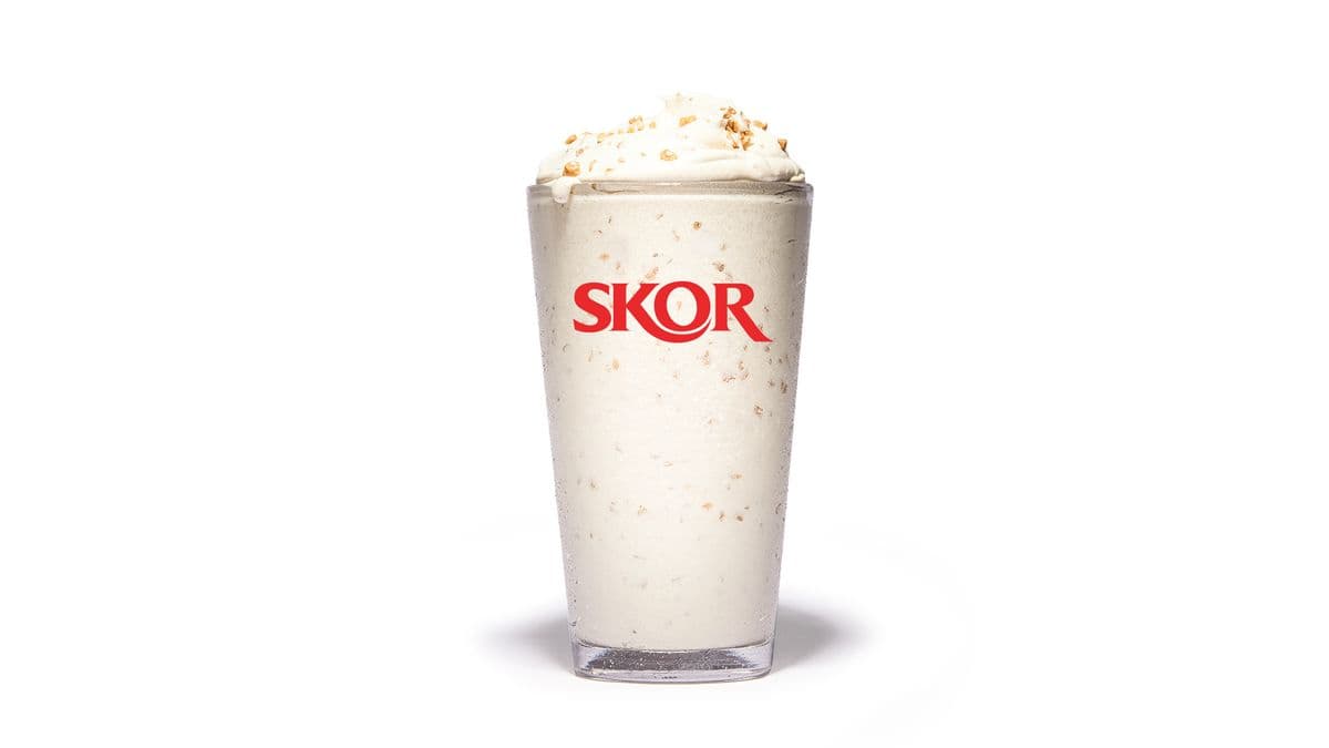 Large Shake made with SKOR® 1020 cals