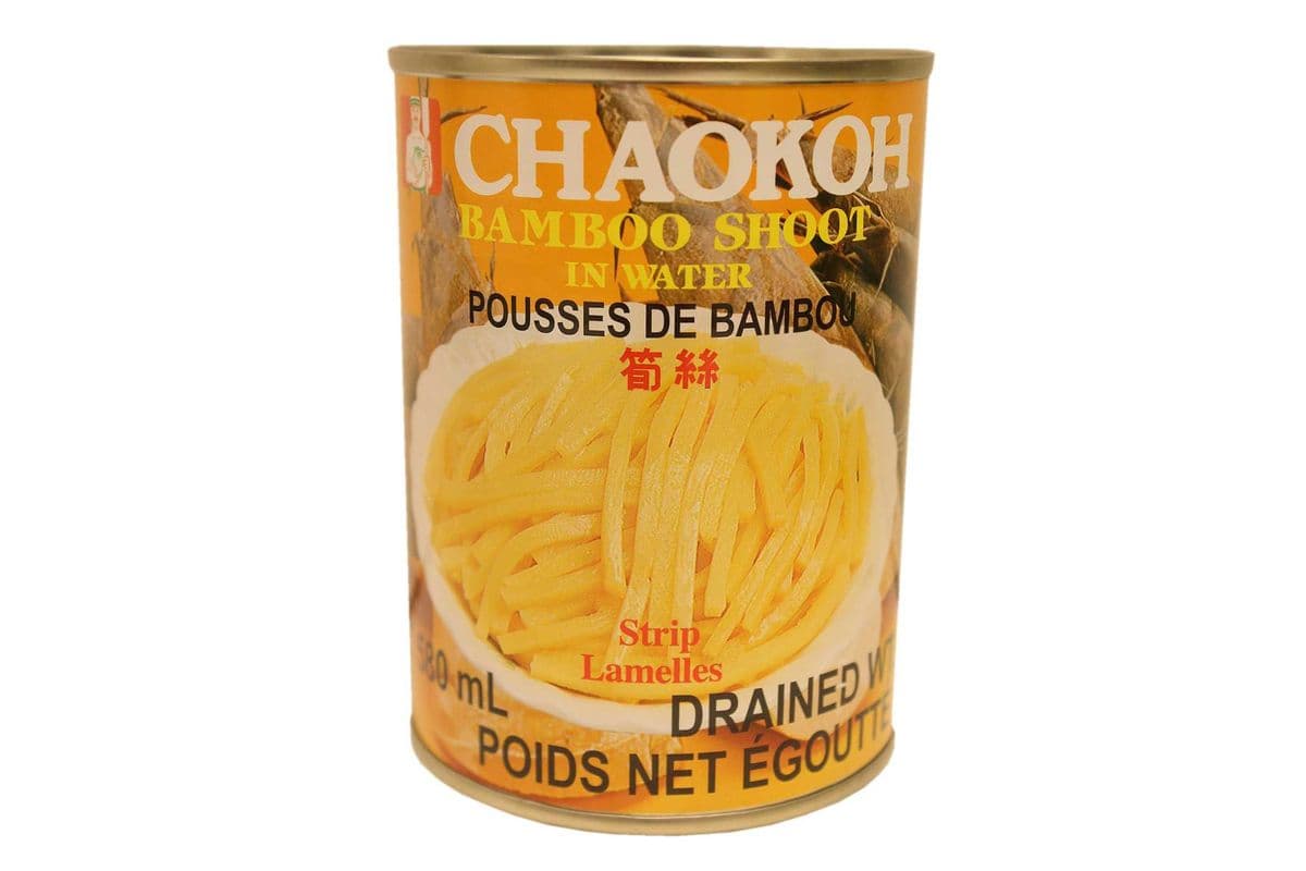 Chaokoh Bamboo Shoots Strip in Water (580 ml)