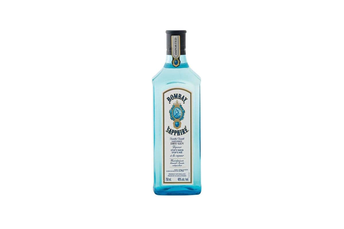 840930. BOMBAY SAPPHIRE LONDON DRY GIN (1 x 375ML)