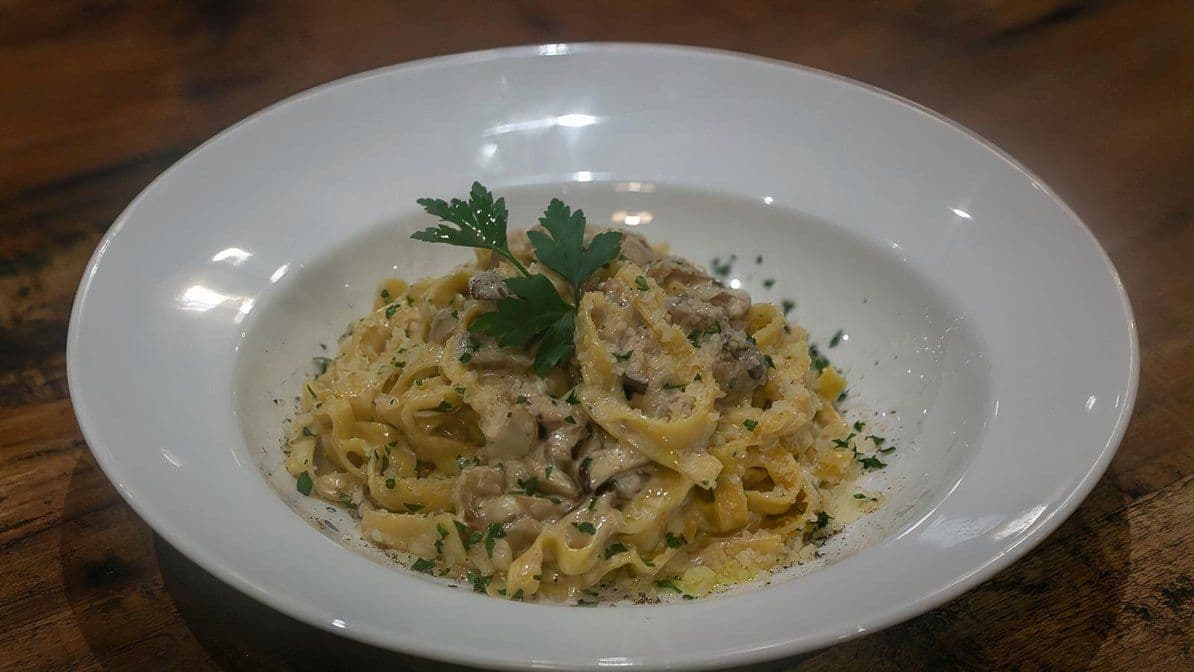 Tagliatelle Porcini Mushrooms