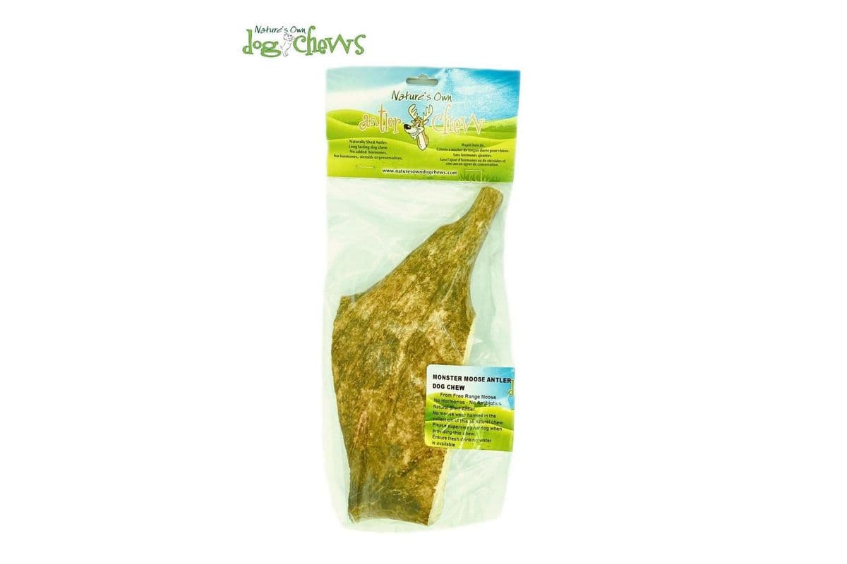 Nature's Own Dog Chews Moose Antler Dog Treats (Monster)