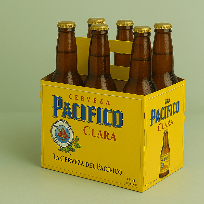 Pacifico Six-Pack - 6x355ml Bottles (4.6% ABV)