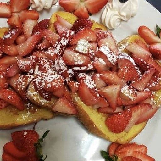 Pain doré aux fraises / Strawberries French Toast