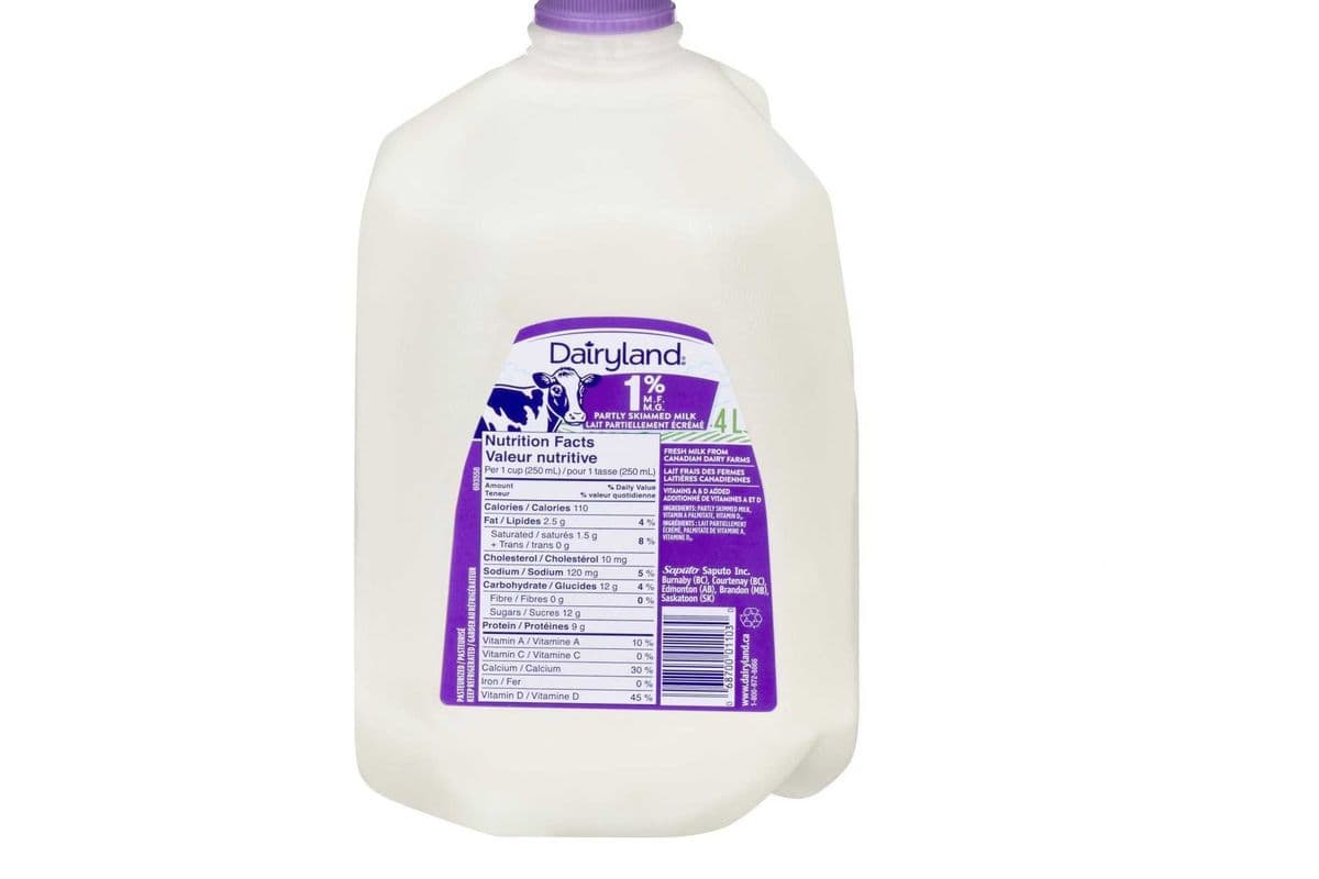 Dairyland 1% Milk 4 L (4 L)