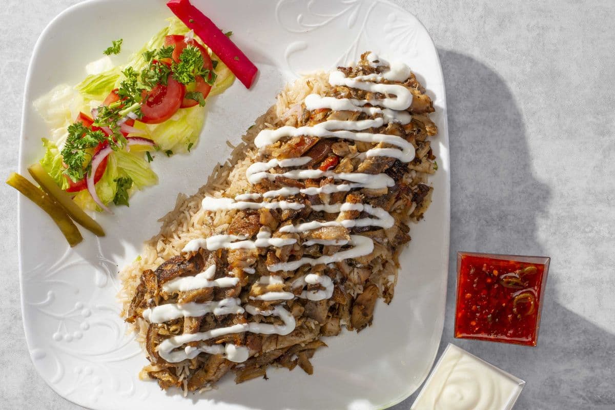 Chicken Shawarma Plate