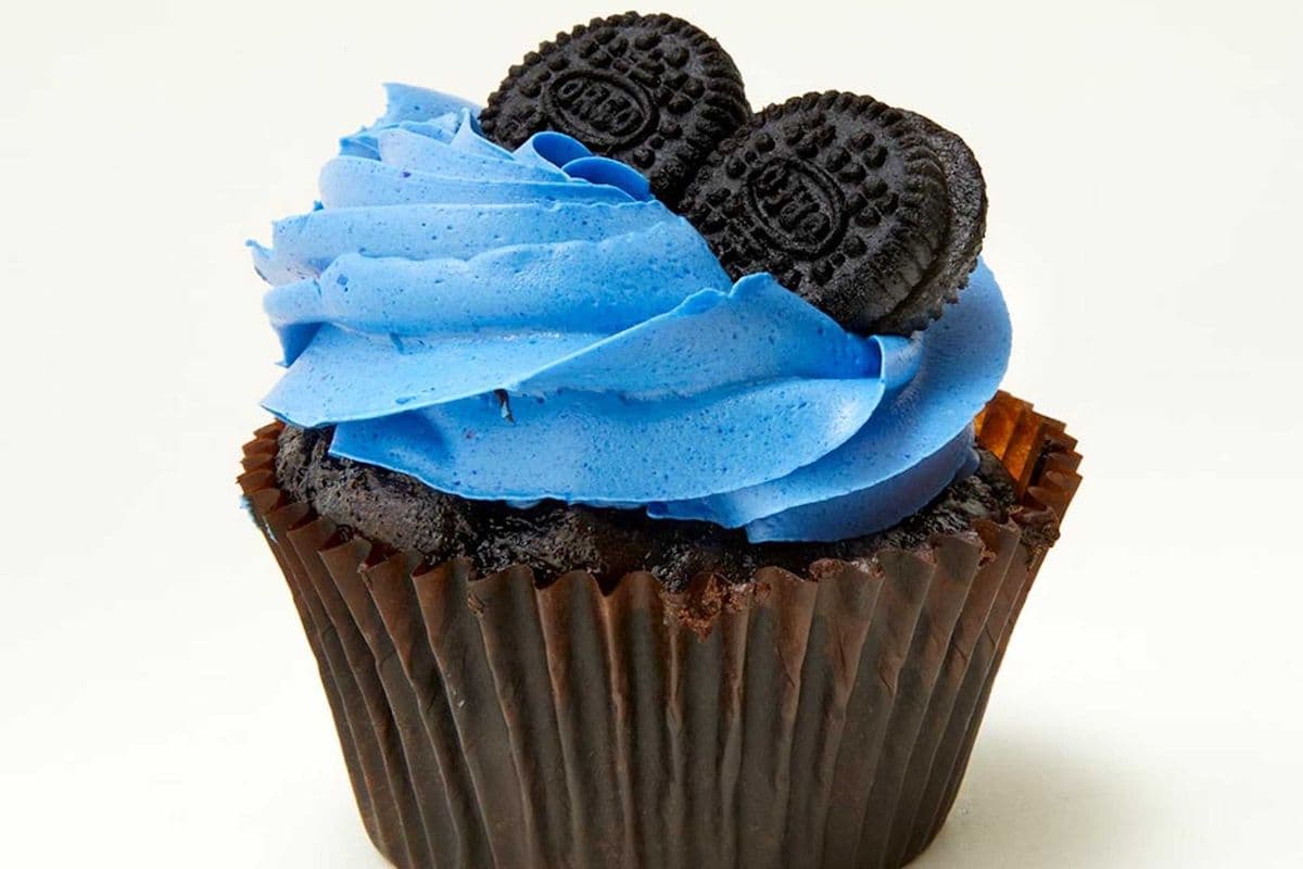 Cookie Monster Cupcake