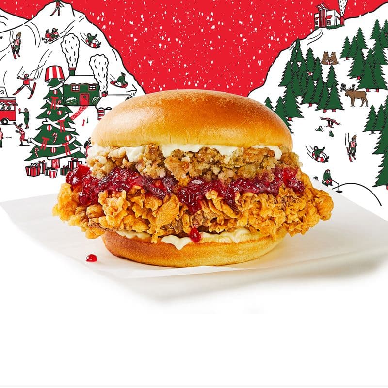 Festive Chicken Sandwich