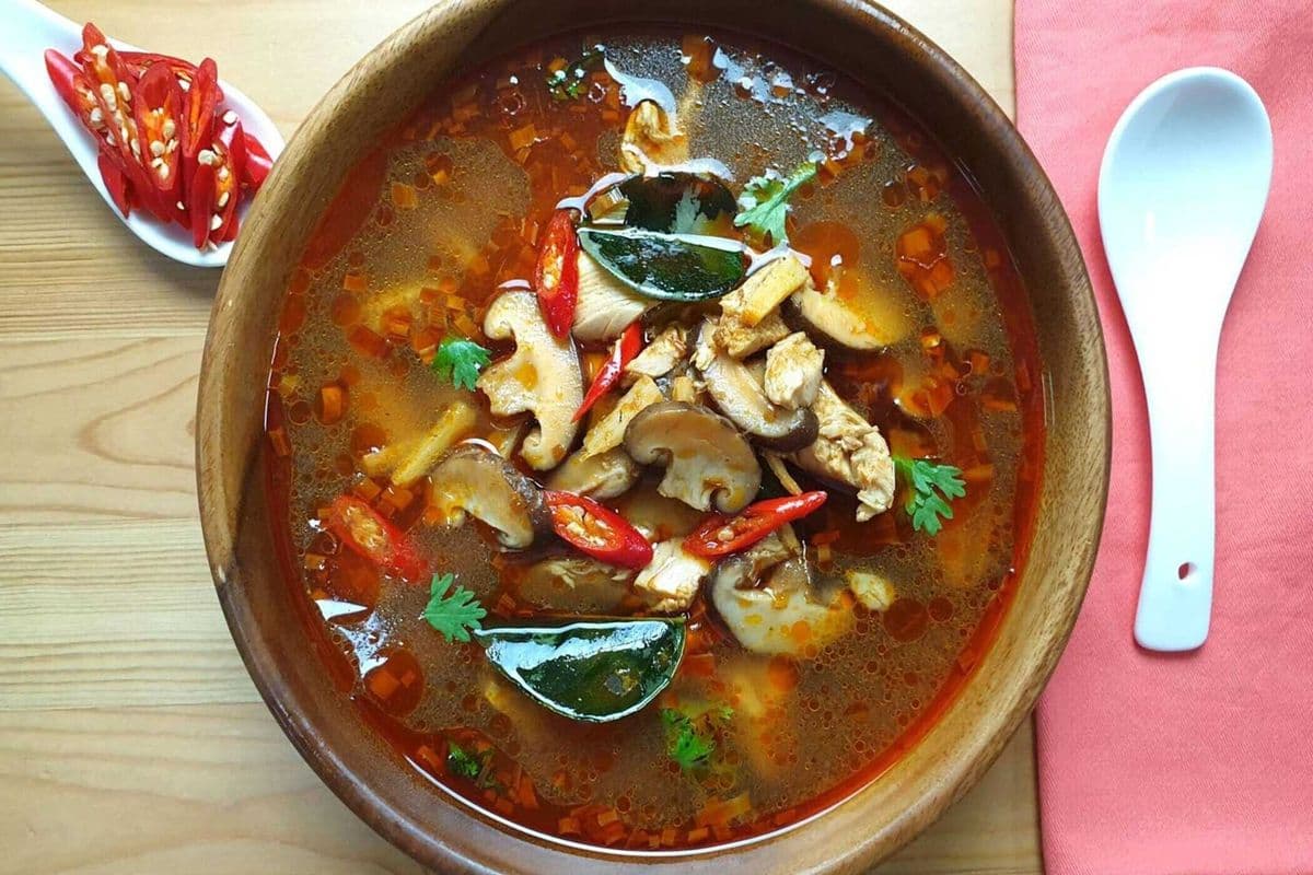 Tom Yum Soup (Chicken)