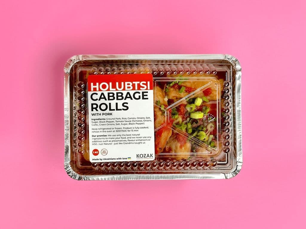 1kg Holubtsi Cabbage Rolls Pork