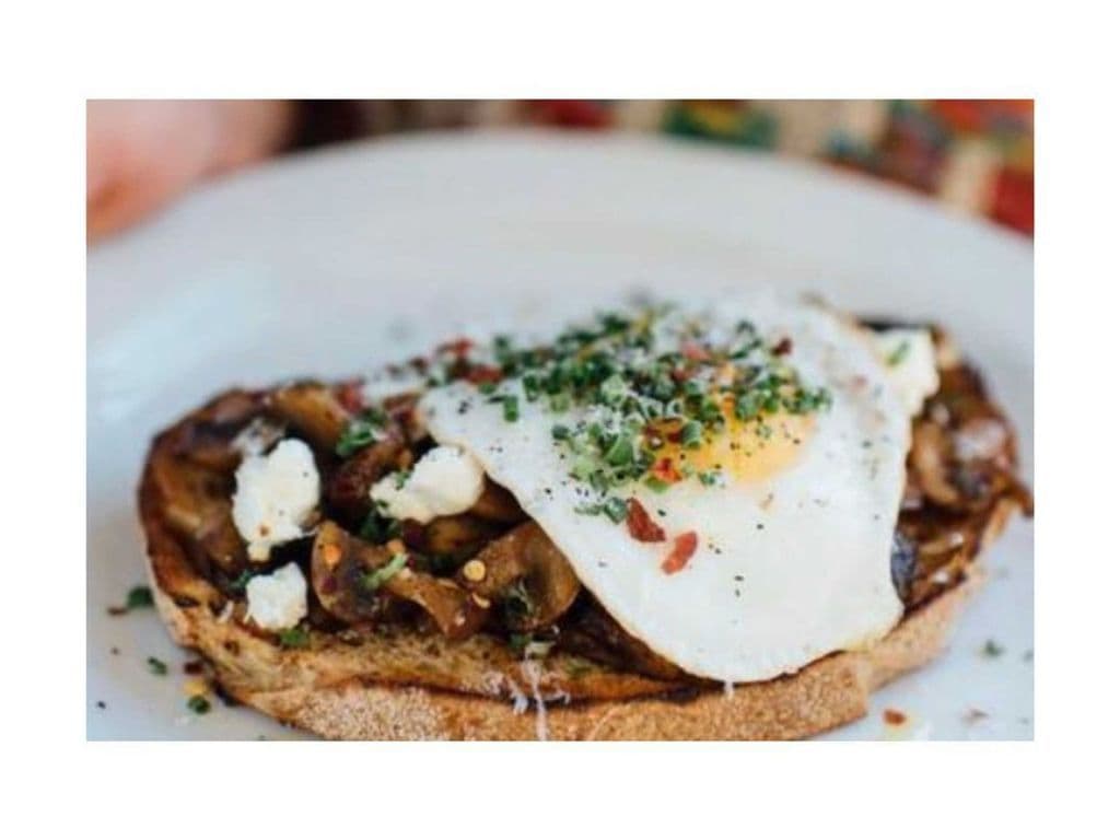 SKIP Mushroom Toast