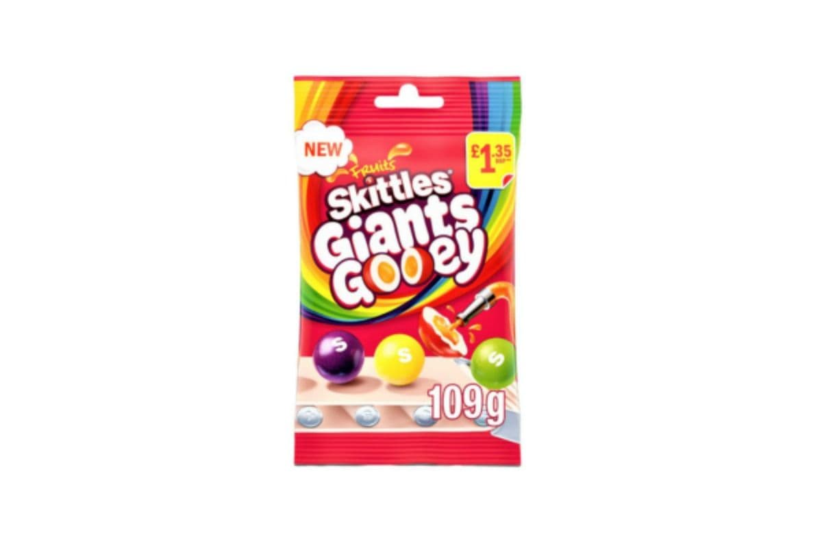 Skittles Gaints Gooey (100g)