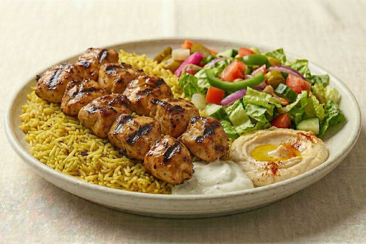 Shish Taouk Platter