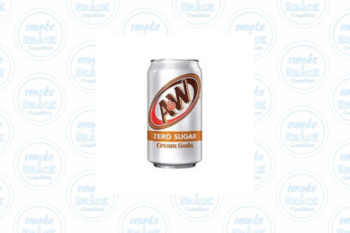 A&W CREAM SODA ZERO SUGAR (355ML)