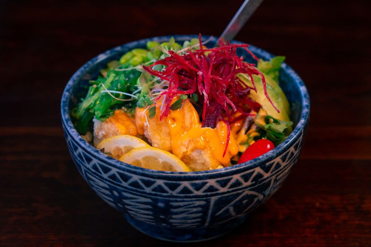 Tofu Poke Don