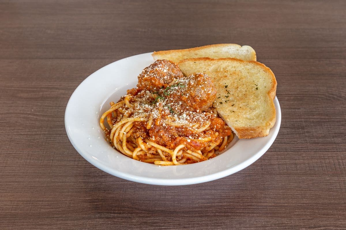 Spaghetti with Meat Sauce and GB