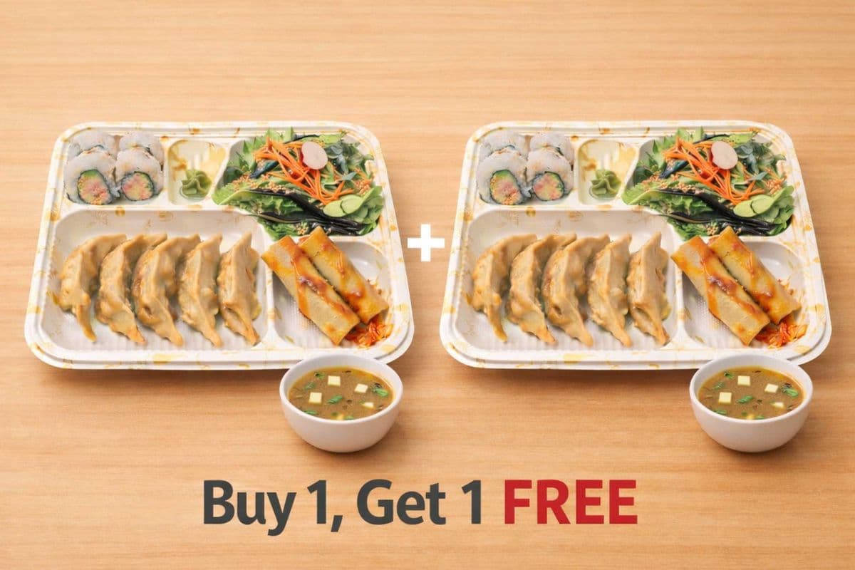 [Buy 1, get 1 Free] Gyoza Lunch Combo