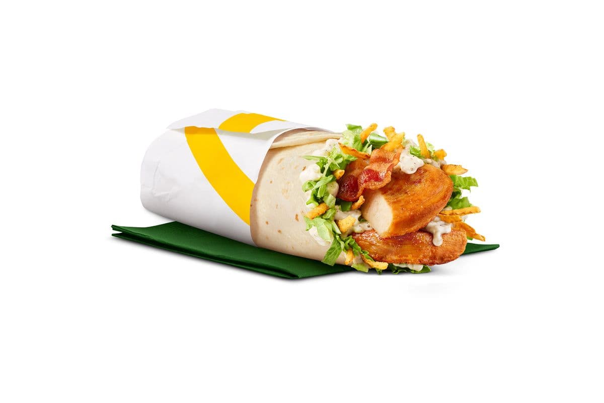 McWrap César et bacon avec poulet grillé [490.0 Cal]