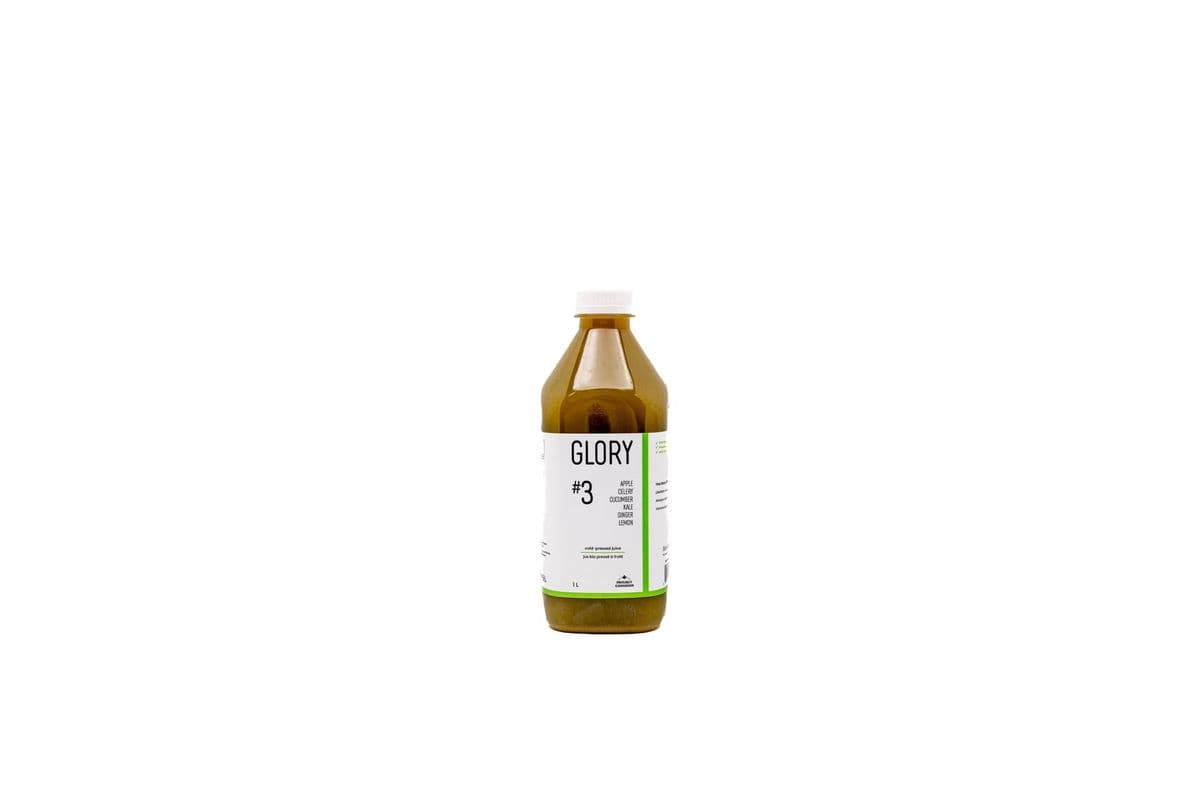 #3 Juice: Apple Lemon Kale Cucumber Celery Ginger [32oz]