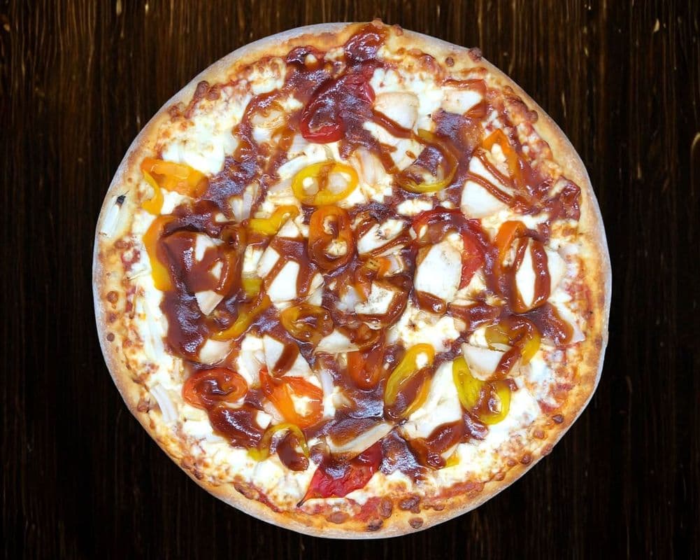Spicy BBQ Chicken Pizza