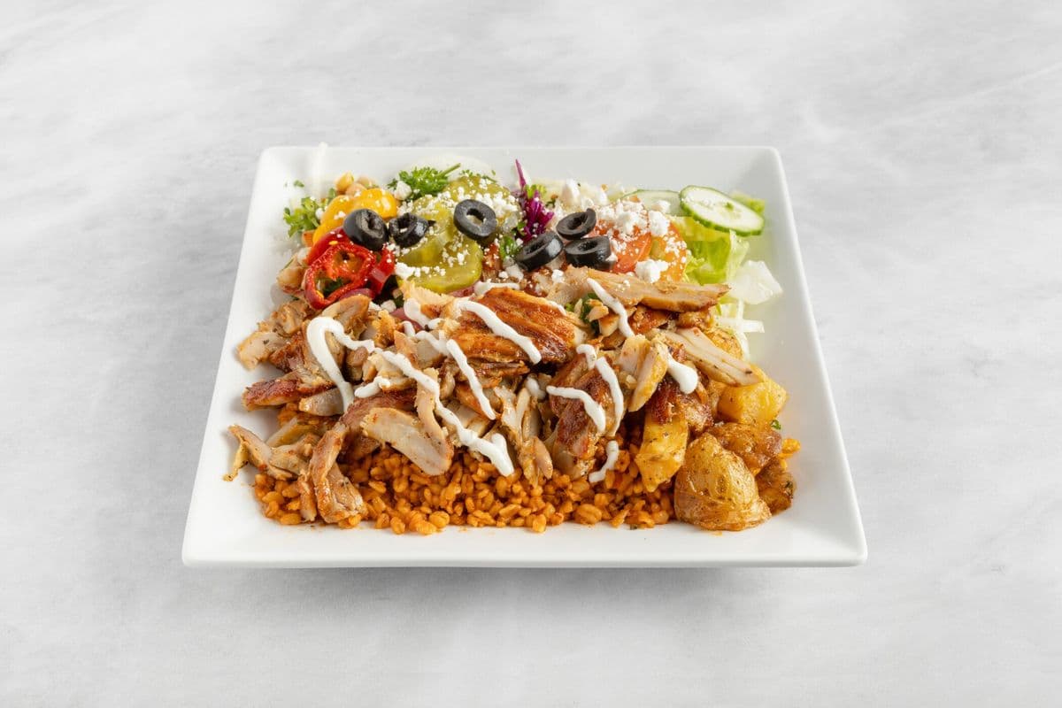 Chicken Shawarma Plate