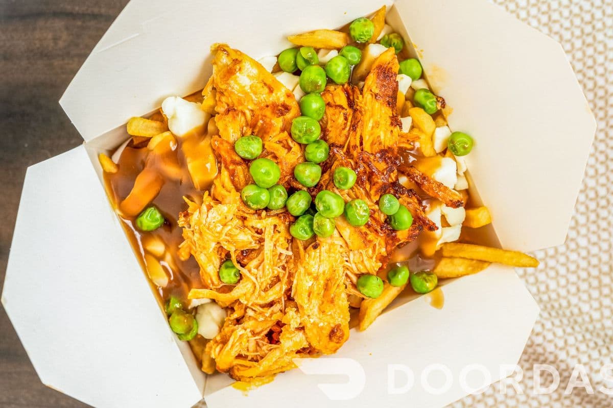 Large Buffalo Chicken Poutine