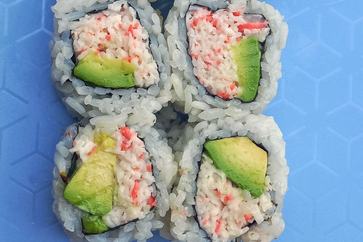 57. Crab Salad Avocado Roll