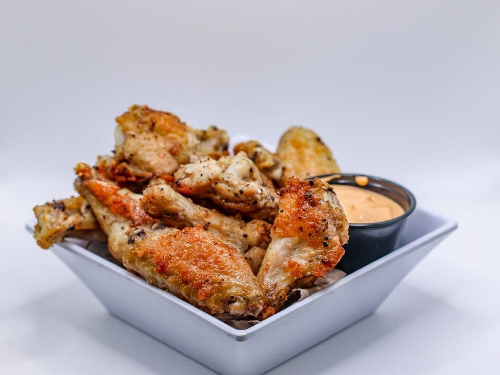 Oven Roasted Salt & Pepper Chicken Wings