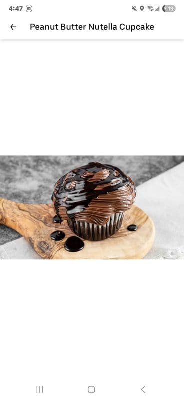 4-Pack Peanut Butter Nutella Cupcake