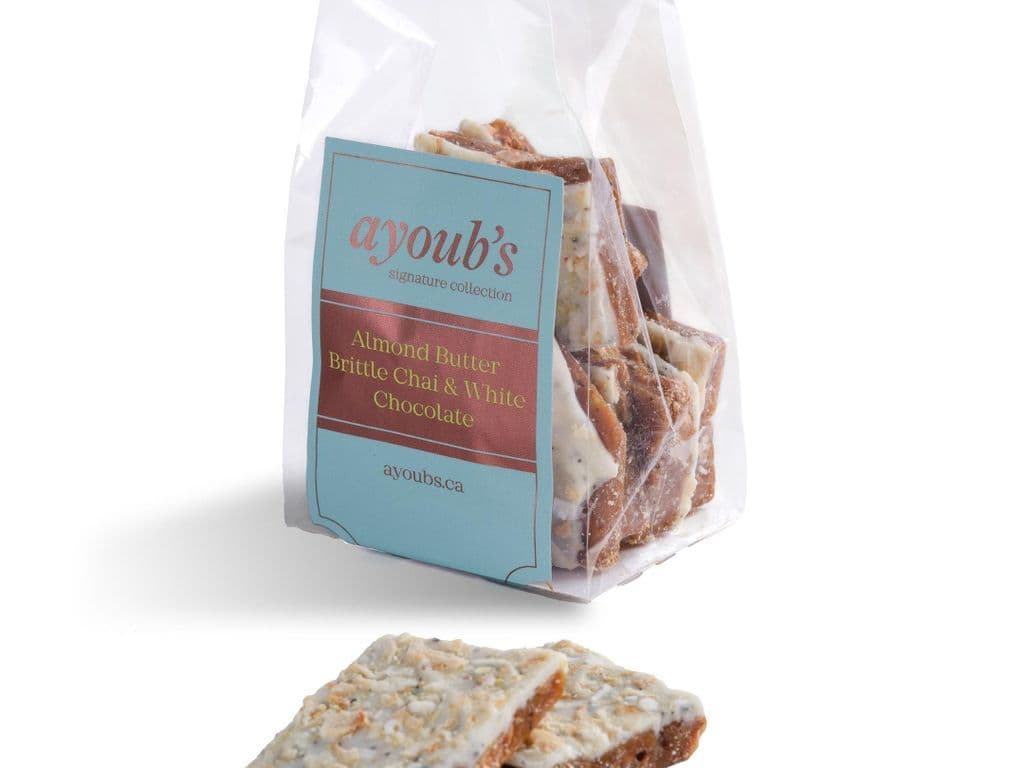 Almond Butter Brittle Chai & White Chocolate
