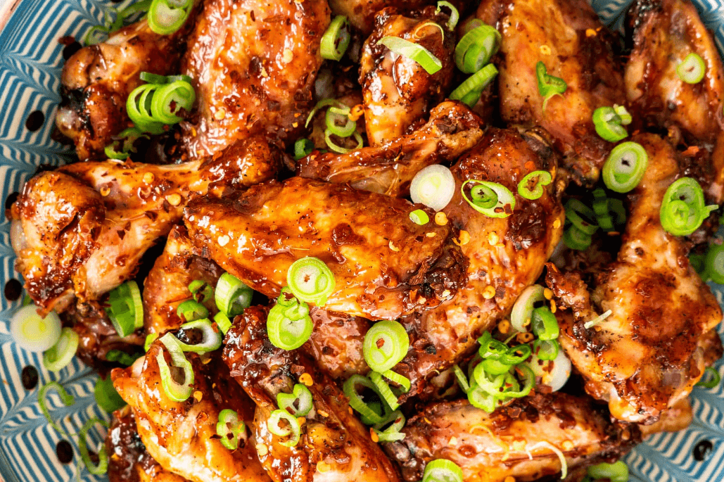 Honey Garlic Chicken Wings (12 pcs)