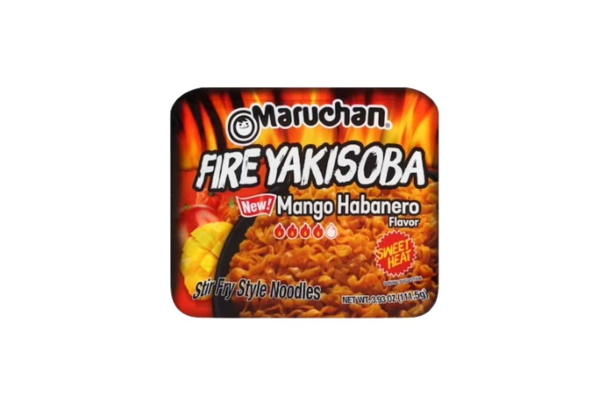 Maruchan Yakisoba Mango Habanero