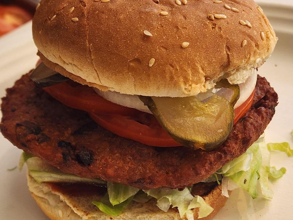 Our New Premium Vegan Burger