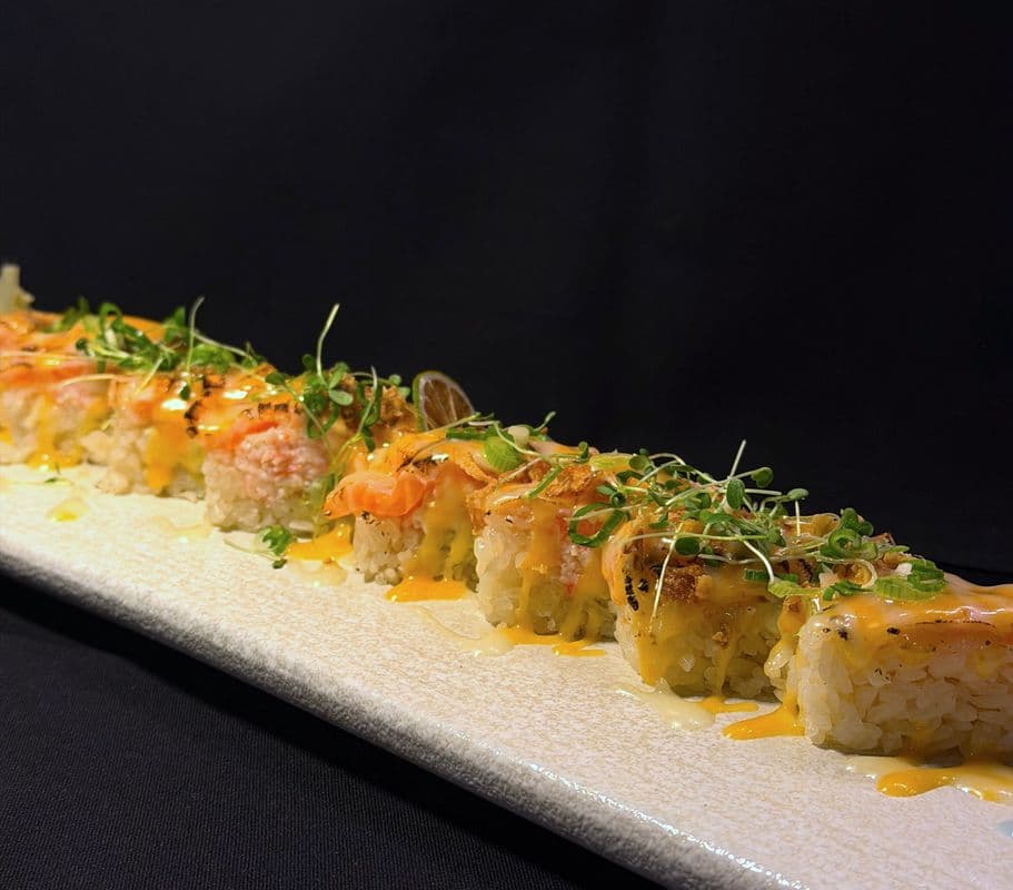 Salmon Aburi Oshi