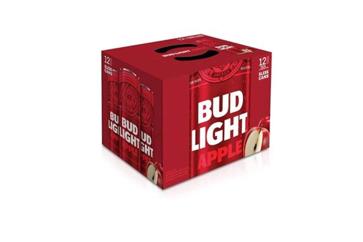 Bud Light Apple (12 pack) (12 x 355 ml cans)