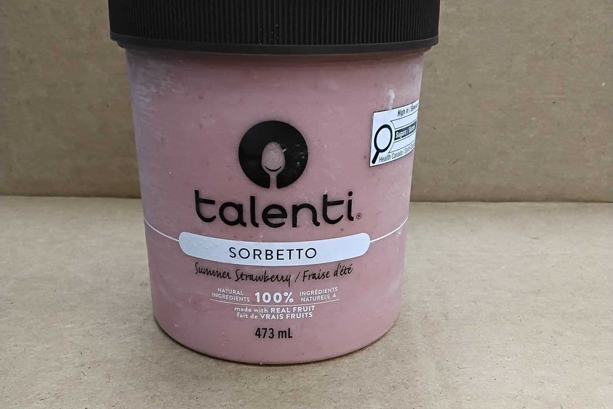 Talenti Summer Strawberry Dairy Free Sorbetto 473 mL. (473ml.)