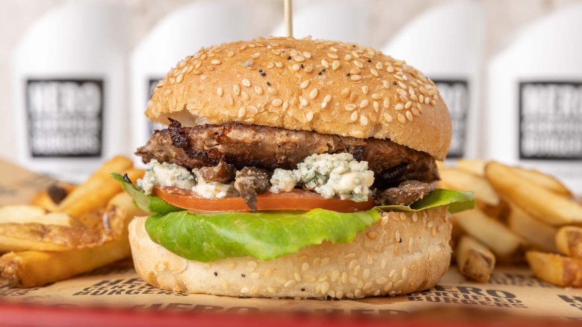 4oz Blue Moon Burger